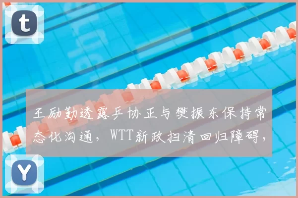 王励勤透露乒协正与樊振东保持常态化沟通，WTT新政扫清回归障碍，双向奔赴仍待最终落定